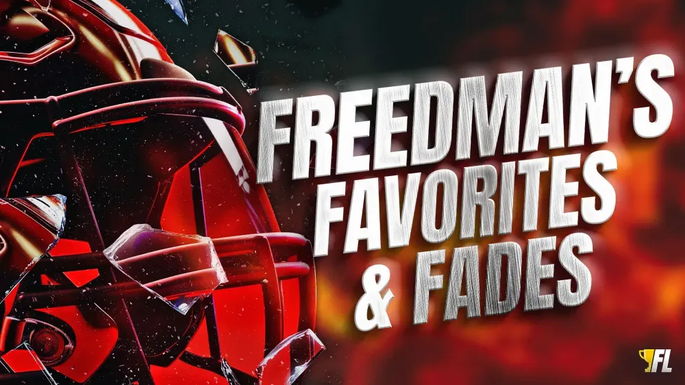 Freedman's Favorites and Fades For Week 3 Fantasy Football