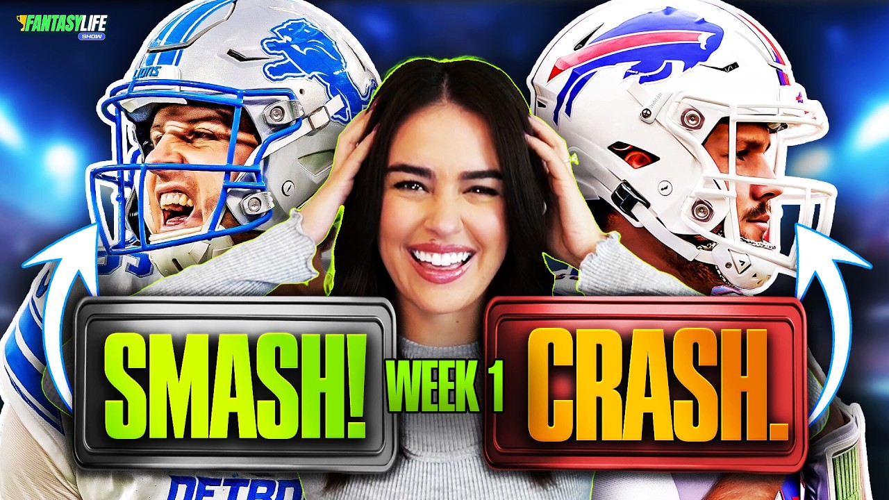 10 Players That Will Smash or Crash in Fantasy for Week 1 (Rankings, Injuries, & Start Sit Advice)
